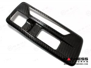 Maserati Ghibli Interior Trim - Carbon Fiber - Center Console Trim Piece
